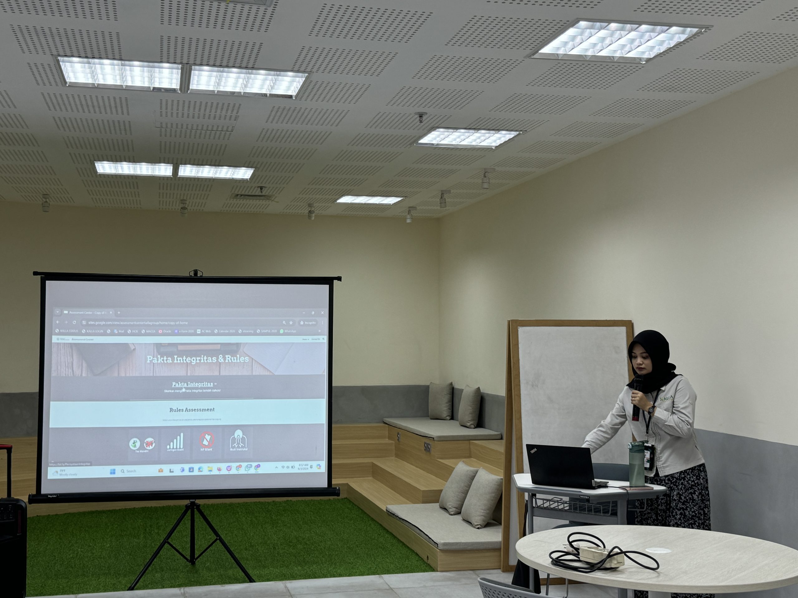 Featured image for “Persiapan Masuk Dunia Kerja, Bangun Talenta Unggul Gelar Competency Profiling Assessment untuk Mahasiswa Kalla Institute Tingkat Akhir”