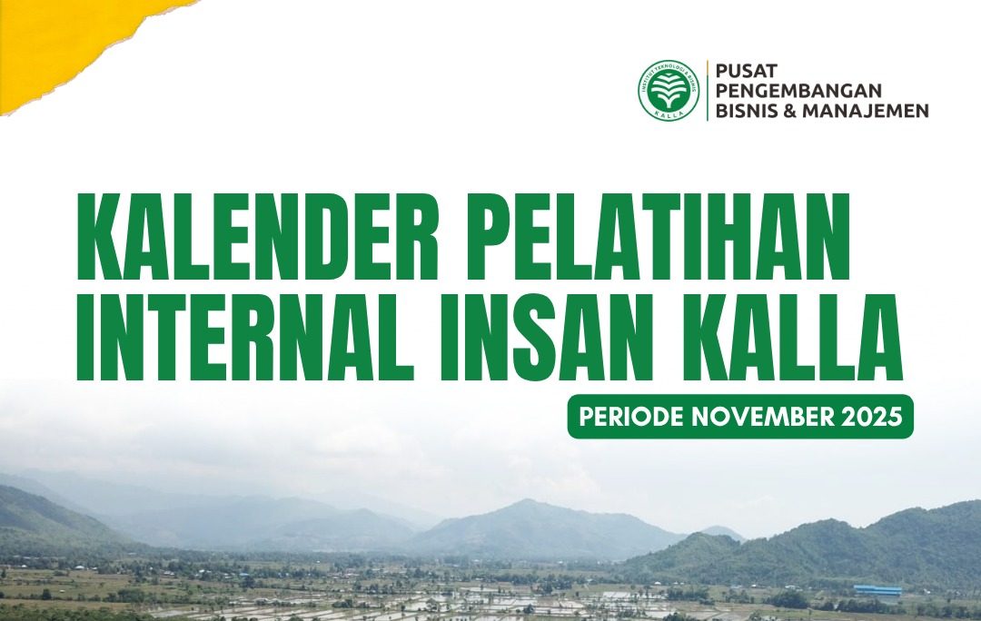 Featured image for “Kalender Pelatihan Internal Insan Kalla Periode November 2025”
